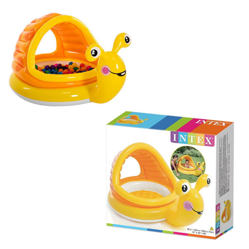 حلزون  استخر توپ اینتکس طرح حلزون 57124